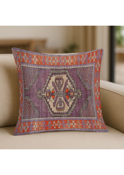 Geleneksel Anadolu Figürlü Kırlent Kılıfı Kare fırsatları