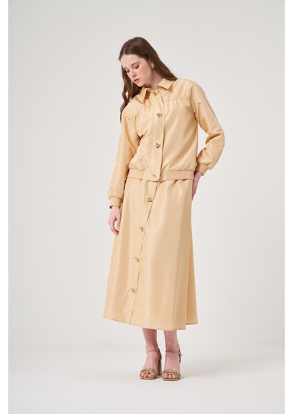 OE25Y939638 Omelya Tafta Bomber Ceket fırsatları