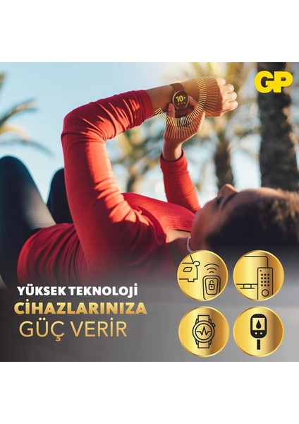 CR2430-C5 3V Lityum Düğme Pil 5'li Paket Gp CR2430 Pil 3V Smart Kumandalar Için Kumanda Pili Para Pil