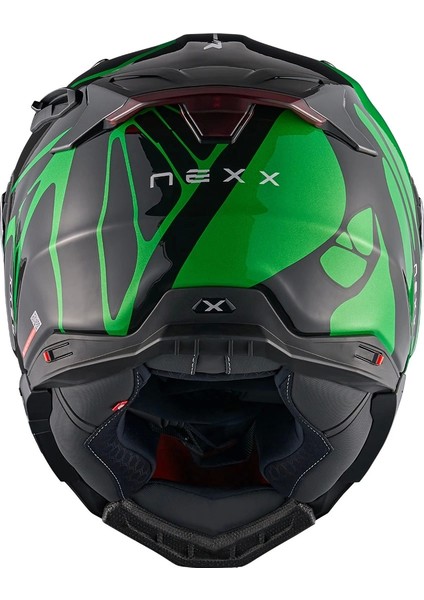 X.wst 3 B-Sıde Siyah Yeşil Kask modelleri