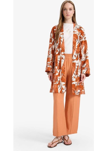 Yeni Sezon Regular Fit Esnek Belli Cepli Düz Paça Pantolon indirimleri