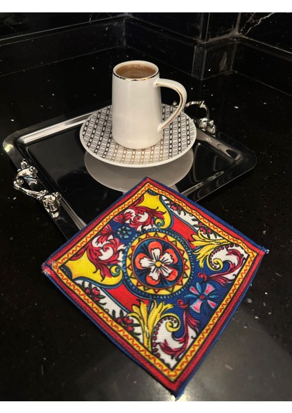 Milano Serisi Mavi Kokteyl Peçetesi Kumaşı fiyatları