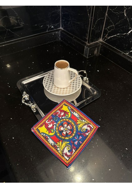 Milano Serisi Mavi Kokteyl Peçetesi Kumaşı fırsatları