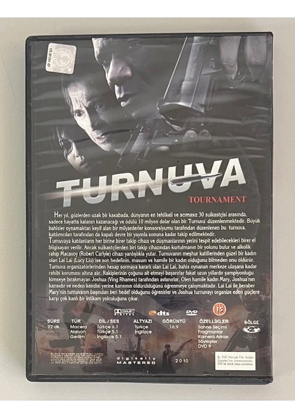 Turnuva DVD (Orjinal Dönem Baskı Dvd)