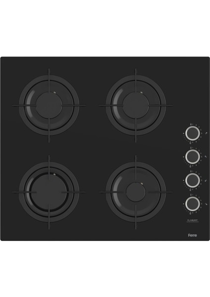 New Fryart & Steamart Cs Seriisi Ultra Sessiz Siyah Ankastre Set ( QEP64CS-CS205FA-D080-SA )