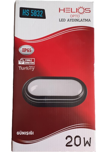 -Led Duvar Aydınlatma Günışığı - 20W - IP65 - 3200K -Hs 5832 fiyatları