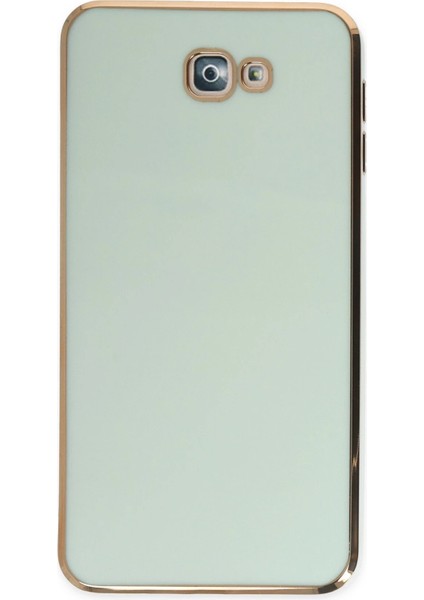 Samsung Galaxy J7 Prime Kılıf Volet Silikon - Açık Yeşil Bstmy