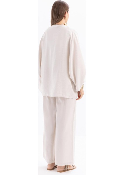 Taş-Belden Bağcıklı Modal Kimono fırsatları