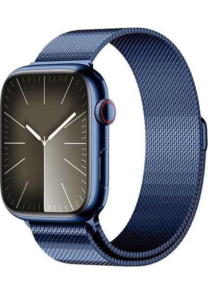 Apple Watch 10 9 8 7 6 Se Ultra Uyumlu 42 44 45 46 49MM Milano Metal Hasır Mıknatıslı Kordon Paslanmaz Çelik fiyatları