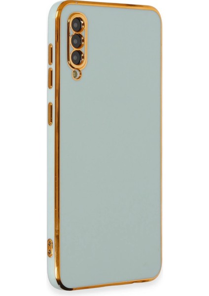 Samsung Galaxy A50 Kılıf Volet Silikon - Açık Yeşil Bstmy