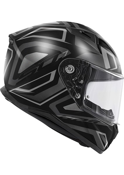 Gıvı 50.7 Proton Mat Tıtanıum-Siyah Kask