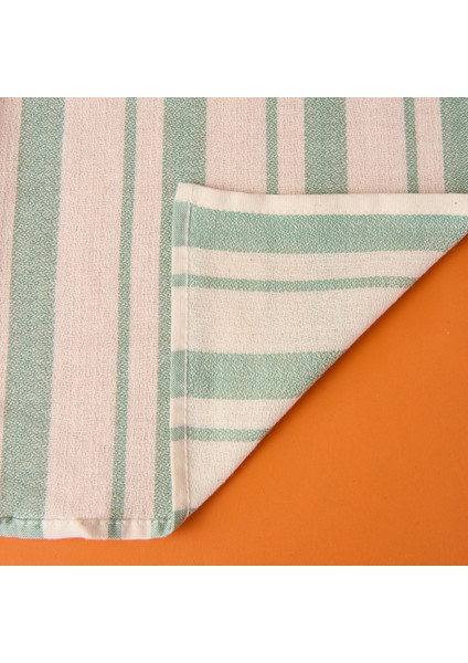 Soft Alno Masa Örtüsü - Ekru / Yeşil - 140X200 cm fırsatları