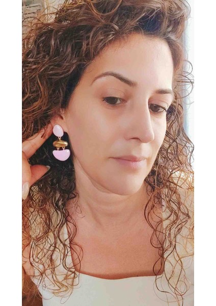Çelik Mineli Küpe Yeni Sezon Trend Modeller Yaz Trendleri indirimleri
