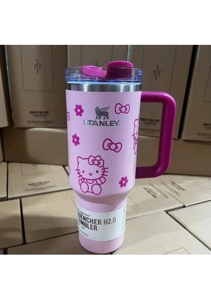 Quencher Pipetli Termos 1,18 L Hello Kitty