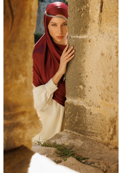 Bordo Diamond Aura Şal fiyatları