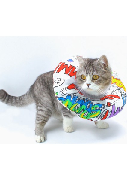 Kedi Köpek Yakalık Renkli Large No:4