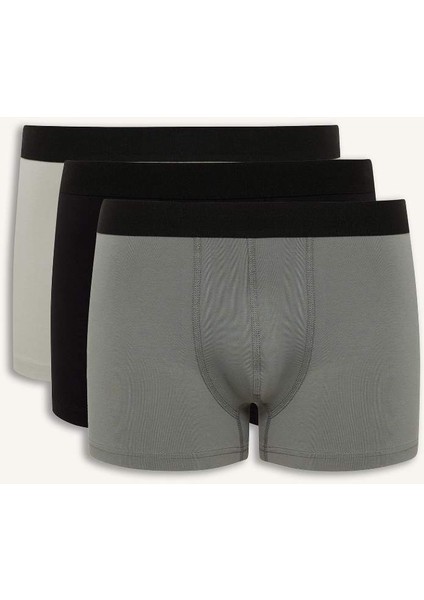 Yeni Sezon Regular Fit 3'lü Boxer