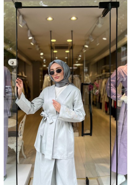 OE25Y939654 Omelya Keten Ceket modelleri