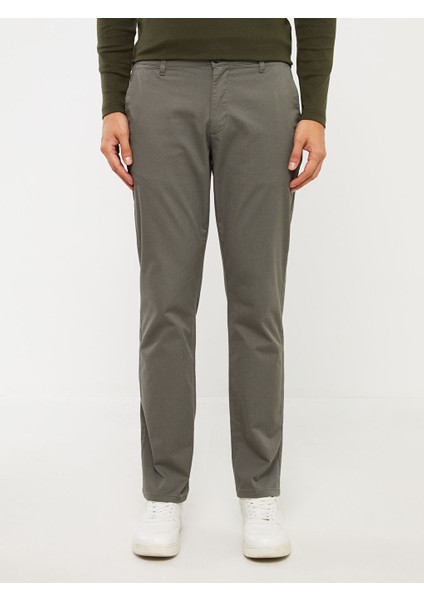 Yeni Sezon Standart Kalip Erkek Chino Pantolon - S40158Z8 modelleri