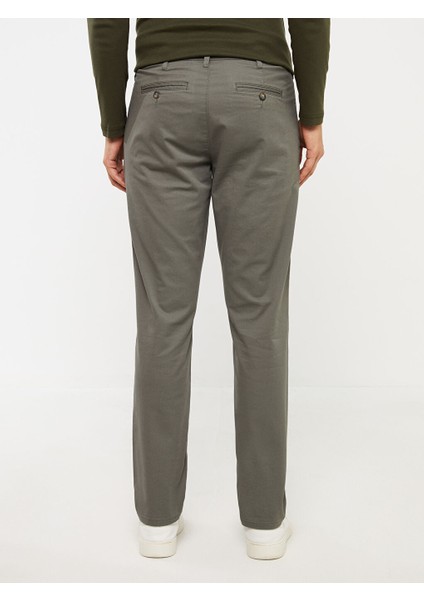 Yeni Sezon Standart Kalip Erkek Chino Pantolon - S40158Z8 fırsatları