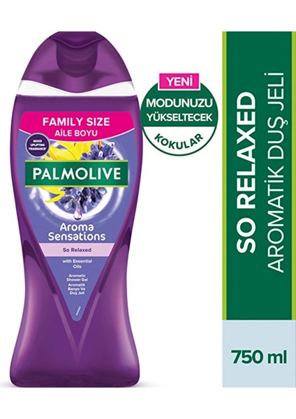 Aroma Sensations So Relaxed Duş ve Banyo Jeli – Lavanta, Ylang Ylang & Kakule Özlü, 750 ml fiyatları