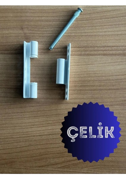 Pvc Pimapen Kapı Pencere Menteşesi Çelik 90MM Beyaz modelleri