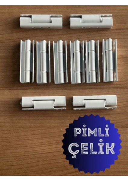 Pvc Pimapen Kapı Pencere Menteşesi Çelik 90MM Beyaz fırsatları