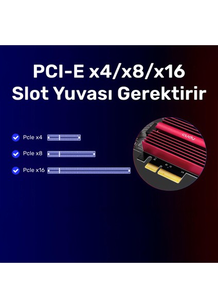 PE10G Wol 10.000MBPS Multi-Gigabit Pcı Express Ethernet Ağ Kartı indirimleri