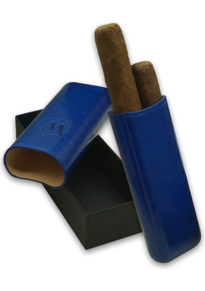 Gerçek Deri El Yapımı Puro Kılıfı Ikili (52 Ring) Monaco fırsatları