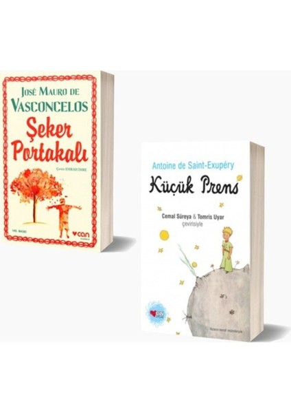 Can Çocuk 2 Kitap Set; Şeker Portakalı - Küçük Prens