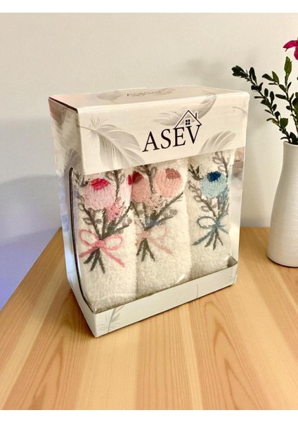 30X50 cm 3lü Mutfak Havlusu | El Havlusu | Yüz Havlusu Seti modelleri
