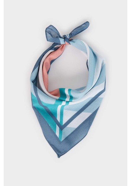 Yeni Sezon Kadın Desenli Pamuklu Bandana