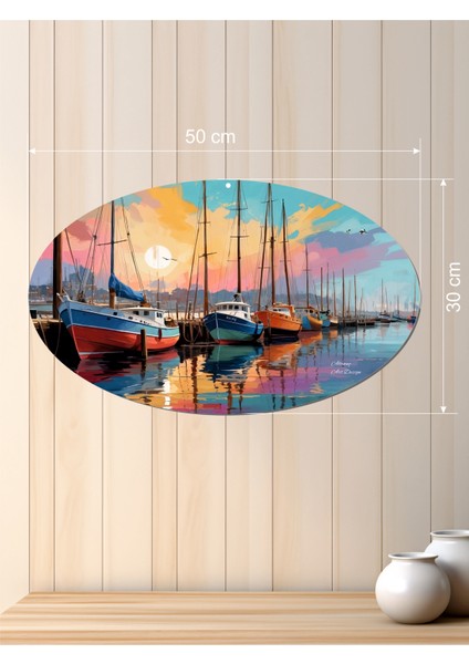 50X30CM Uv Baskılı Özgün Mdf Tablo V4