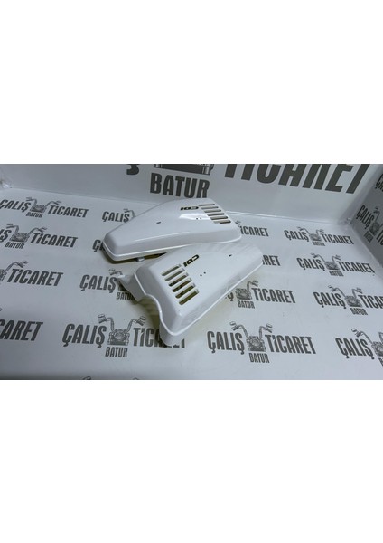 KM125-6 Uyumlu Kuba Çıta Yan Kapak Takımı Beyaz Orjinal modelleri