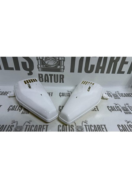 KM125-6 Uyumlu Kuba Çıta Yan Kapak Takımı Beyaz Orjinal fırsatları