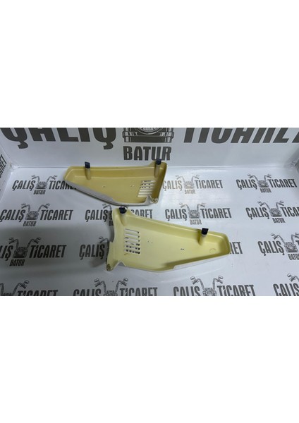 KM125-6 Uyumlu Kuba Çıta Yan Kapak Takımı Beyaz Orjinal indirimleri