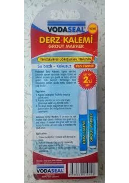 Fayans Derz Kalemi 2 Adet modelleri
