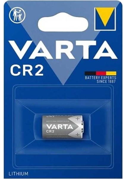 Cr2 Photo 3V Lityum Pil Tekli Blister Ambalaj-Varta