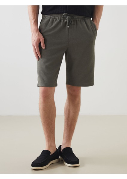 Yeni Sezon Slim Fit Erkek Sort - S56583Z8