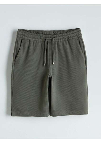 Yeni Sezon Slim Fit Erkek Sort - S56583Z8