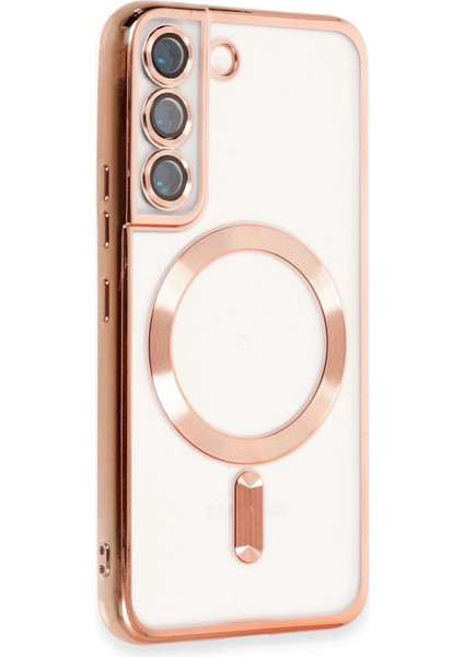 Samsung Galaxy S22 Kılıf Kross Magneticsafe Kapak - Rose Bstmy fiyatları