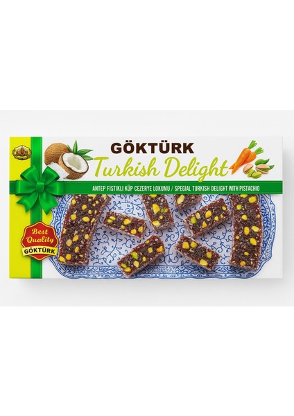 Antep Fıstıklı Küp Cezerye Lokumu