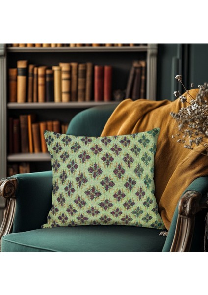 Geleneksel Desenli Kırlent – Kilim Motifli