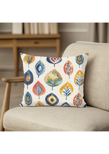 Modern Sanat Eseri Kırlent Kılıfı