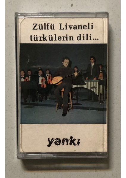 Zülfü Livaneli Türkülerin Dili Kaset (Orjinal Yankı Dönem Baskı Kaset)