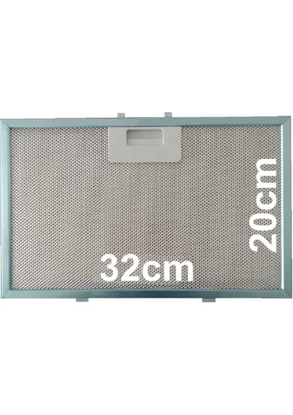Bosch DWK095G60T/01 Davlumbaz Aspiratör Filtre Alüminyum Süzgeç Metal Kaset Yağ Filtresi Uyumlu fiyatları