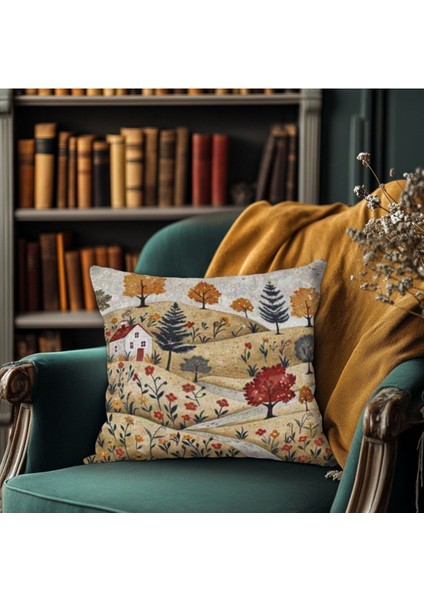 Modern Etnik Dokulu Kırlent Kılıfı Kare fiyatları