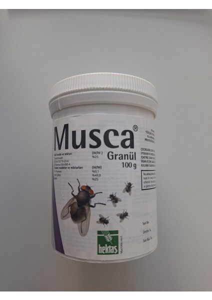 Jetta 2lt Ilaçlama Pompası - Musca Sp 100GR( Karasinek - Arı Haşere Öldürücü Suda Çözülebilir Toz )