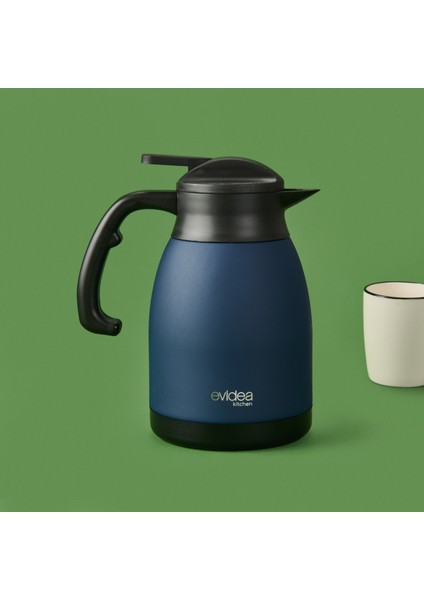 Kitchen Çay Termosu - Lacivert - 1,5 Lt