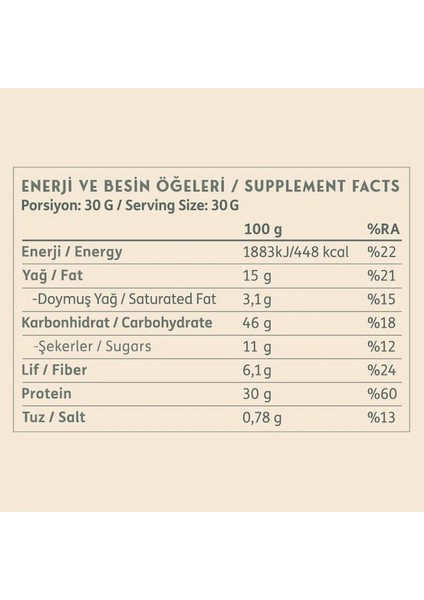 Protein Granola 300 gr Çikolata Parçacıklı